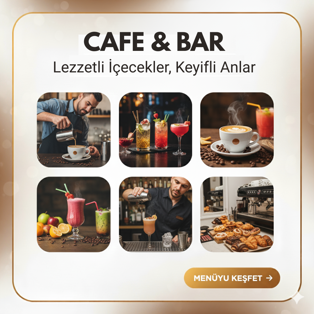 Cafe/Bar Mobil Şablonu